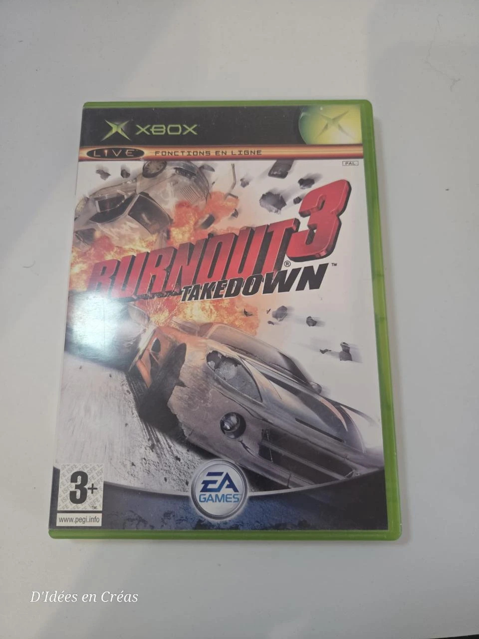 🔥 Burnout 3 : Takedown sur Xbox Originale.